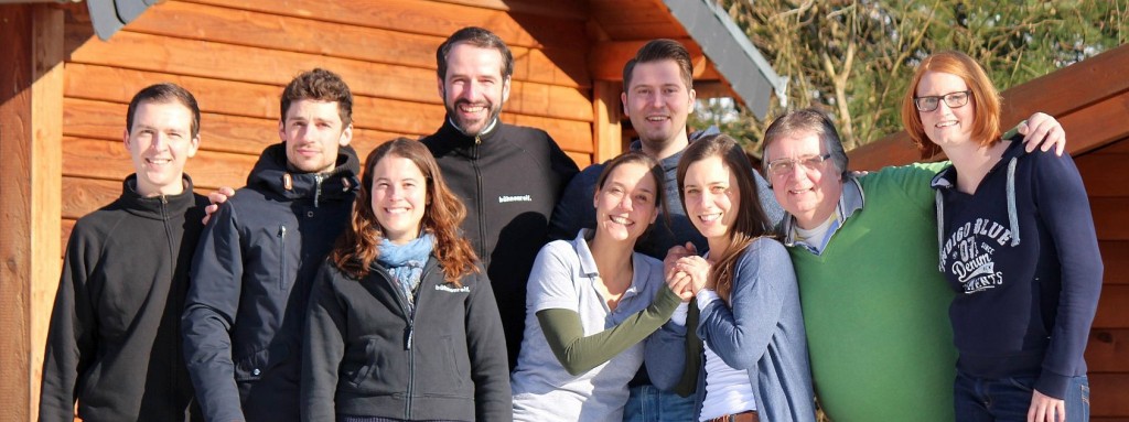 Theater ist Bühnenreif aus Würselen, Broichweiden. Probenwochenende im Februar 2015 in Nideggen. Es fehlen Andrea Kirsch und Verena Küppers. Theater ist Bühnenreif