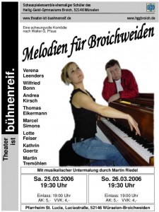 Melodien für Broichweiden